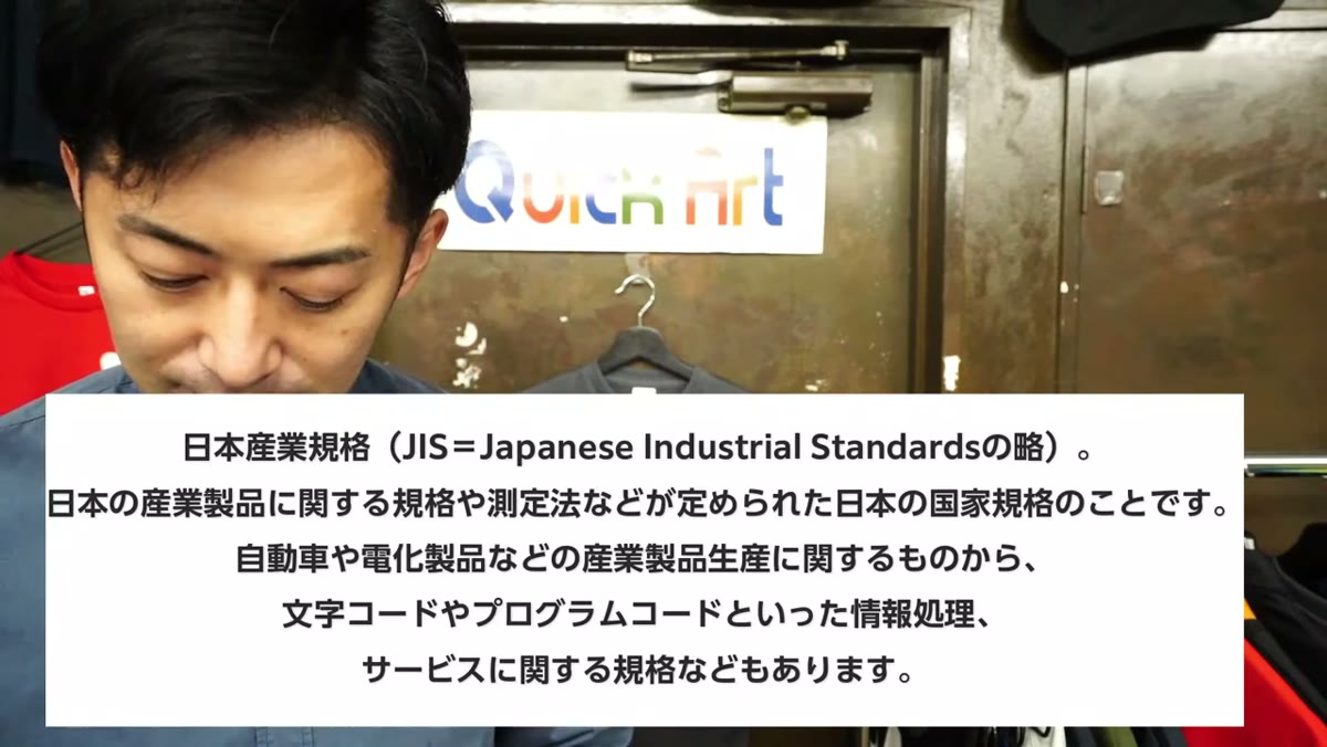 日本産業規格JISの説明