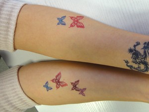 Tattooシールの仕上がり例